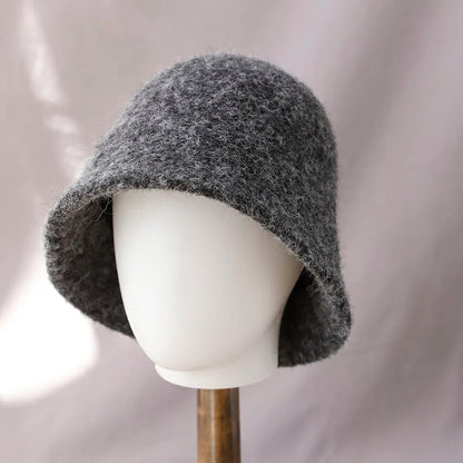 Women's Winter Wool Bucket Hat