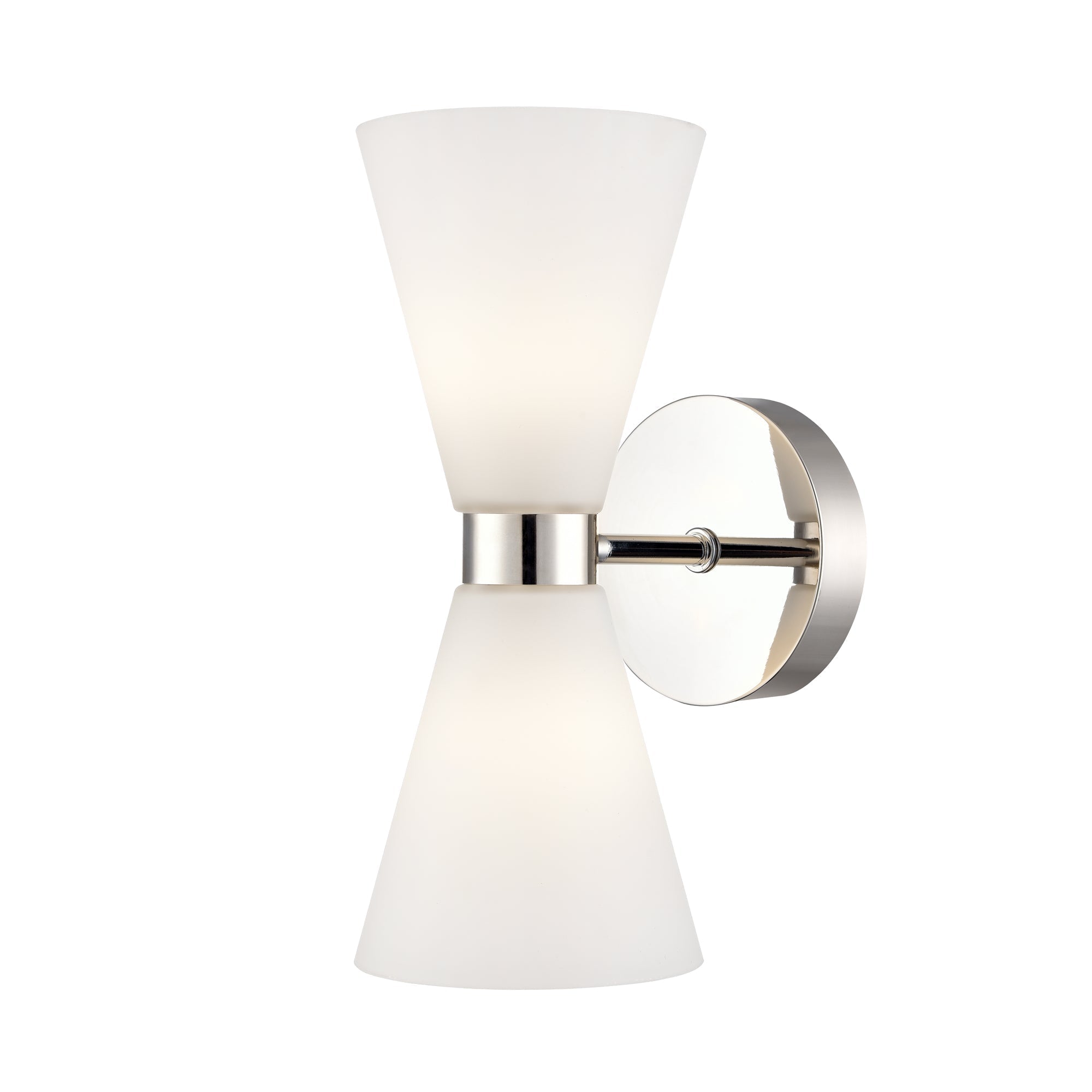 Odeon Satin Nickel Wall Light
