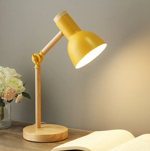 Kids Table Lamp – Nordic Creative Wooden Table Lamp | Desk Lamp | Reading Lamp