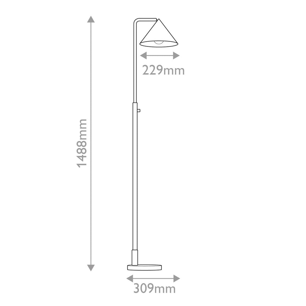 Alora Mood Remyck 1 lt Floor Lamp