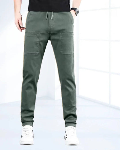 Men's High Stretch Cargo Pants with Pockets