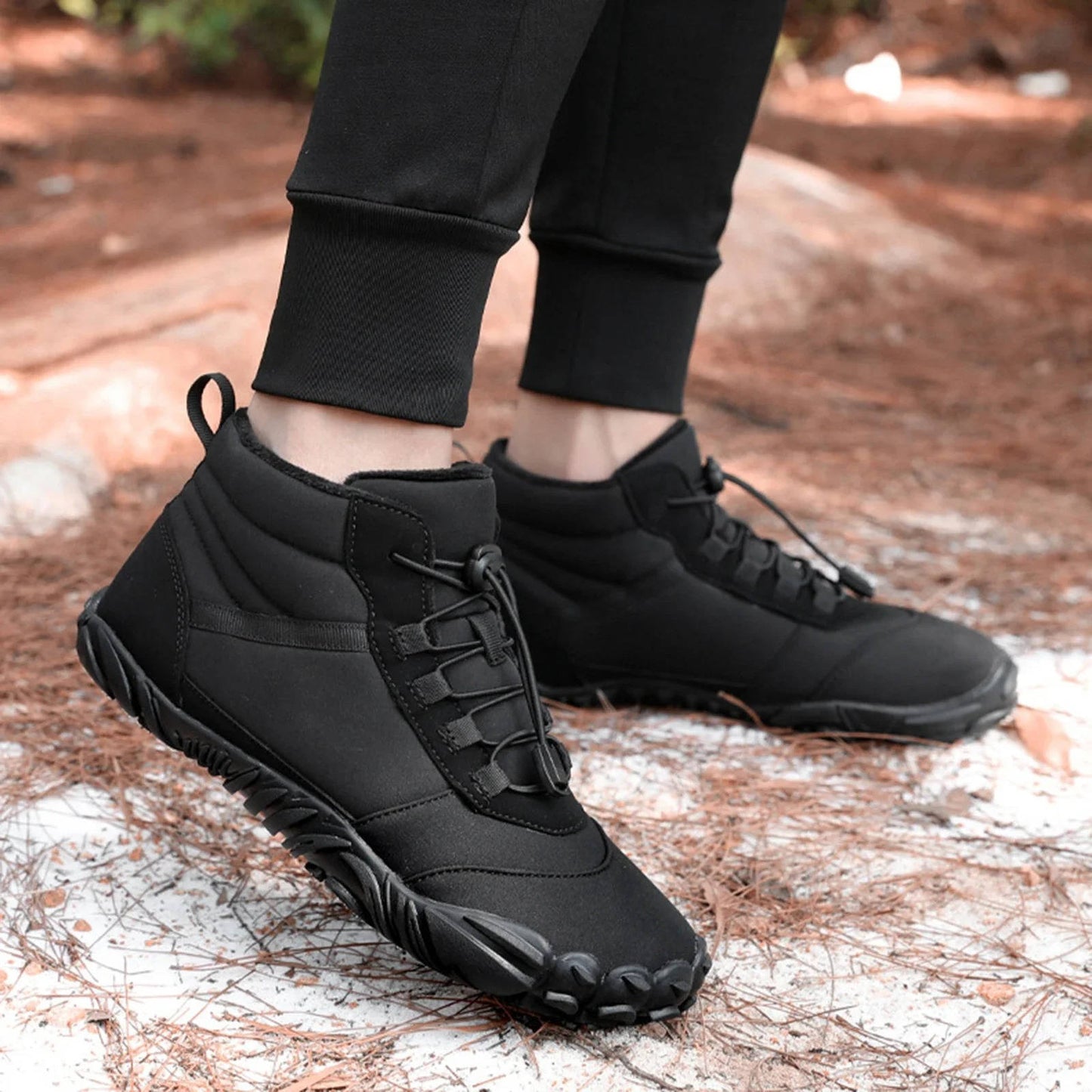 Waterproof & Snowproof Winter Barefoot Shoes with Cosy Fleece