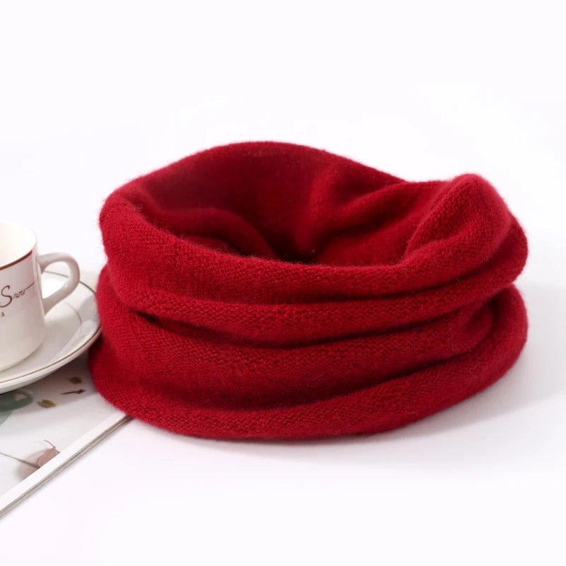 Merino Wool Face Mask and Winter Scarf